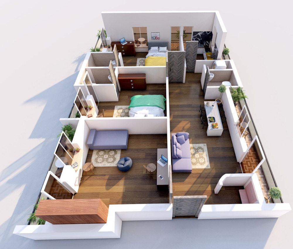 3 BHK Flats in Bhubaneswar